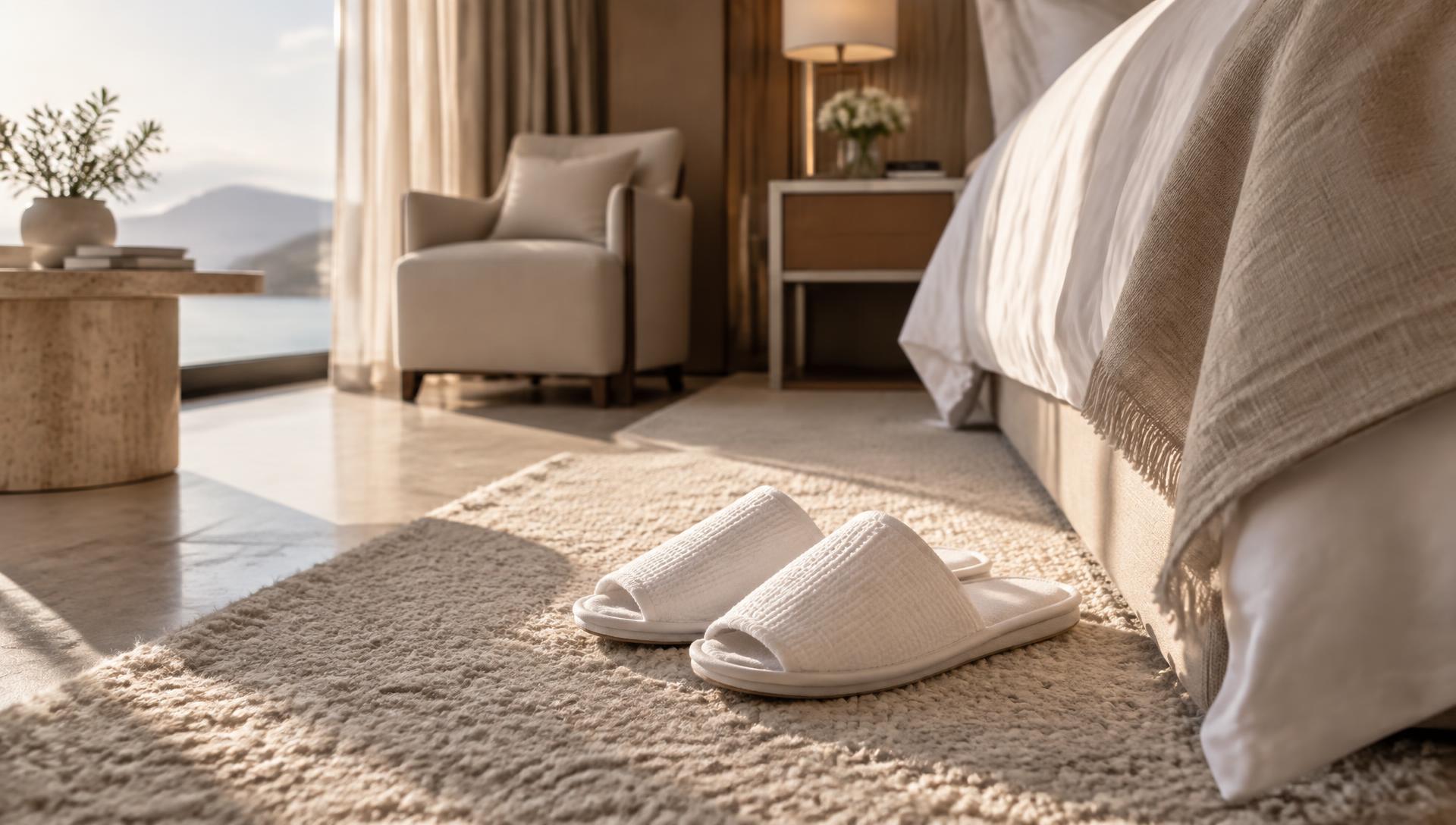 Misafirinizin ilk adımı: otel terlikleri